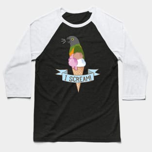 Senegal Parrot Ice Cream Baseball T-Shirt